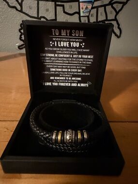To My Son-I Love You Bracelet